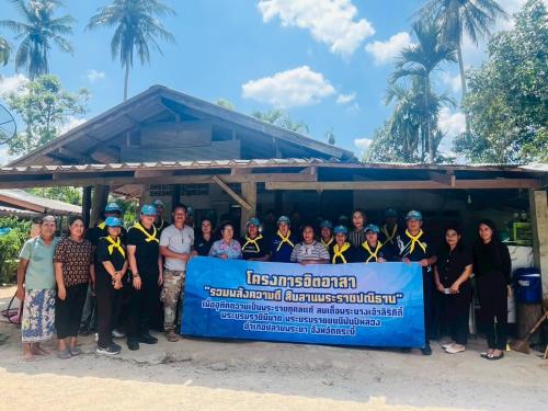 สพอ.ปลายพระยา ร่วมกิจกรรมจิตอาสาพัฒนาและปรับภูมิทัศน์ บริเวณหมู่ที่ 8 ตำบลปลายพระยา อำเภอปลายพระยา จังหวัดกระบี่