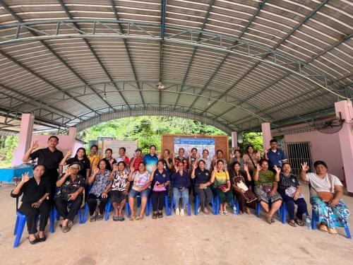 สพอ.ปลายพระยา ดำเนินโครงการประเมินผลการพัฒนาสู่ความยั่งยืนของหมู่บ้านเศรษฐกิจพอเพียง