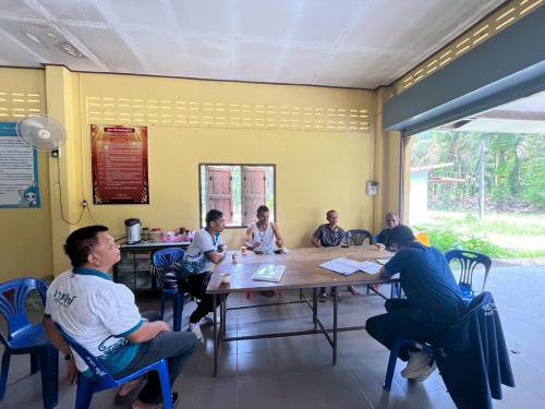 สพอ.ปลายพระยา ติดตามการดำเนินงานโครงการแก้ไขปัญหาความยากจน (กข.คจ.) บ้านควนเขียว